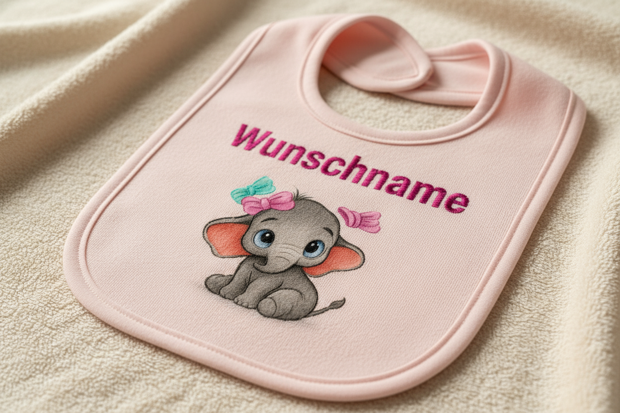 Lätzchen Detailaufnahme